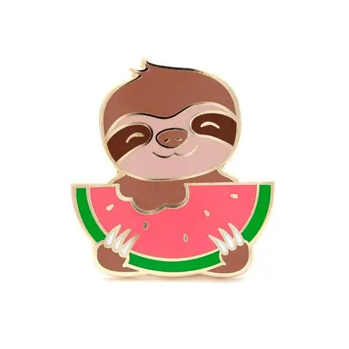 Slothermelon Pin