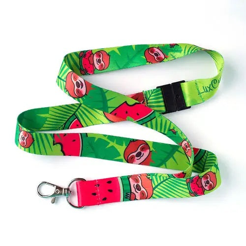 Sloth Kawaii Lanyard