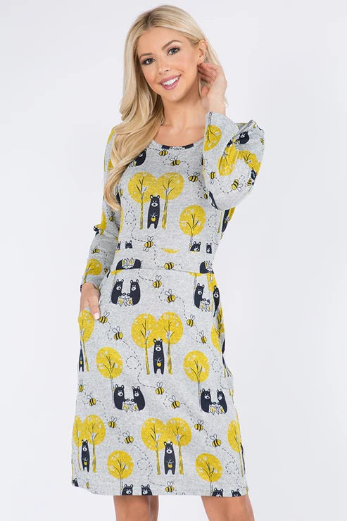 Honey Bee Tunic Dress