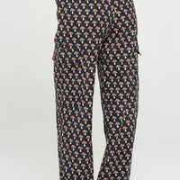 Black Mushroom Cargo Pants