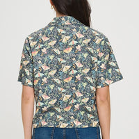 Moth Floral Print Shirt