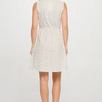 Cat Faces Print Dress