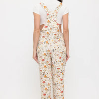 Lunar Mushroom Print Overalls
