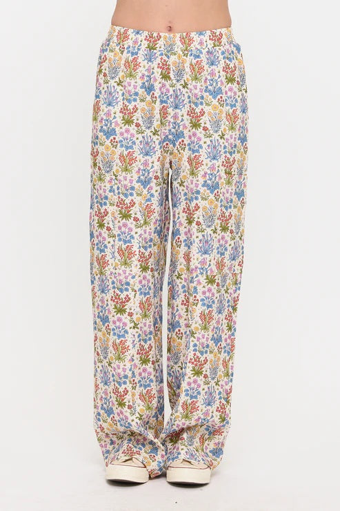 Wildflower Garden Print Pants