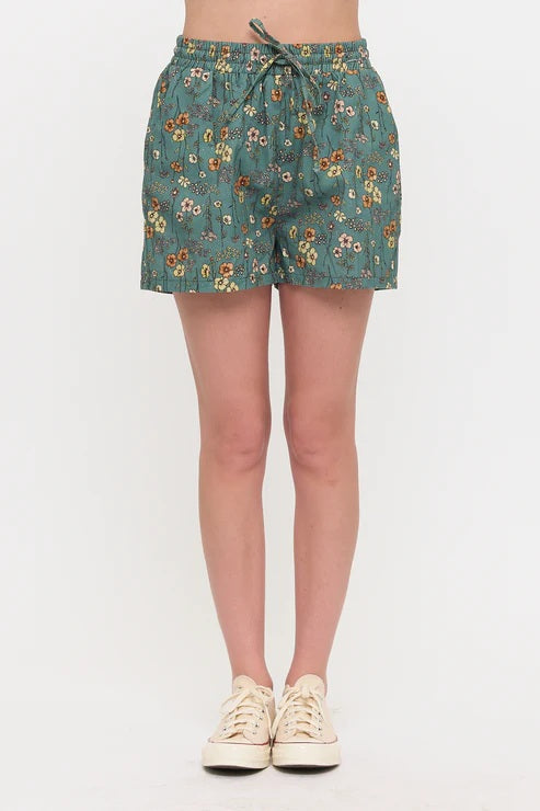 Wildflower Meadow Print Shorts