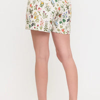 Floral Garden Print Shorts