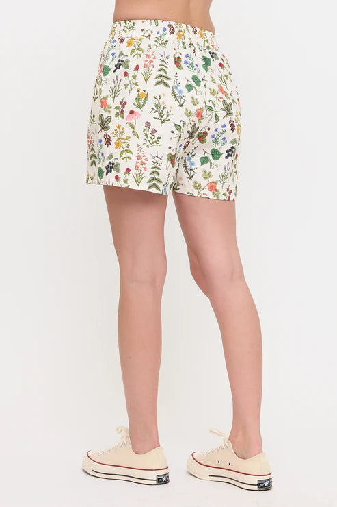Floral Garden Print Shorts
