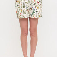 Floral Garden Print Shorts
