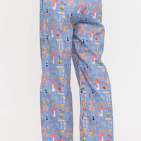 Enchanted Forests Mushroom Print Pants
