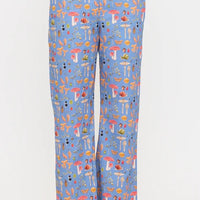 Enchanted Forests Mushroom Print Pants