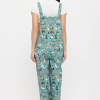 Colourful Ducks Pond Print Overalls