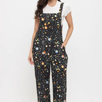 Cosmic Galaxy Print Overalls