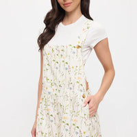 Spring Wildflowers Print Shortalls