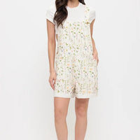 Spring Wildflowers Print Shortalls