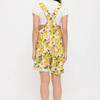 Juicy Lemon Print Shortalls