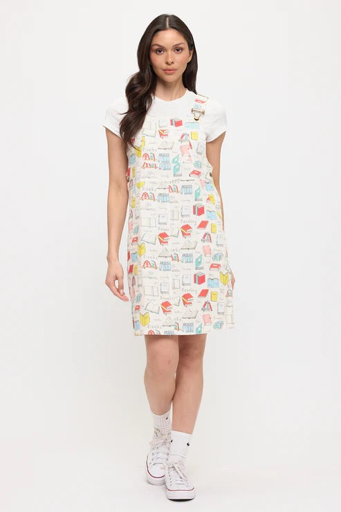 Colourful Books Print Skirtalls