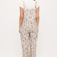 Wildlflowers Garden Print Overalls