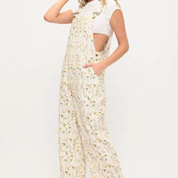 Spring Wildflowers Print Overalls