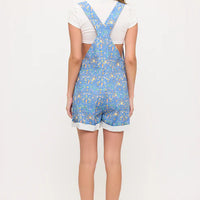 Bee Garden Print Shortalls