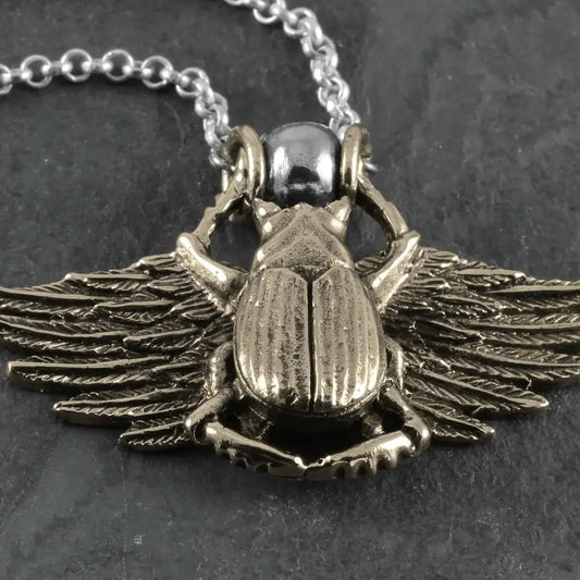 Small Scarab Necklace