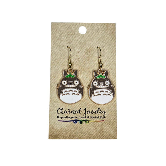 Smiling Totoro Earrings