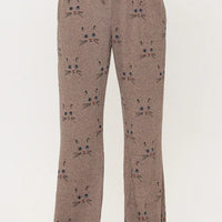 Cat Whiskers Print Tunic Pants