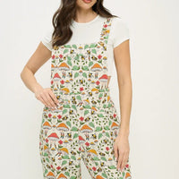 Mushrooms In Wonderland Overalls