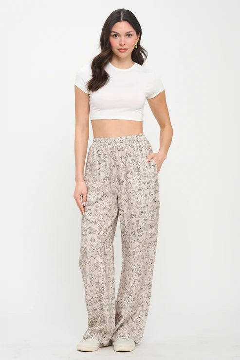 Different Breed Dogs Cardo Pants