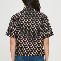 All Over Mushroom Print Shirt
