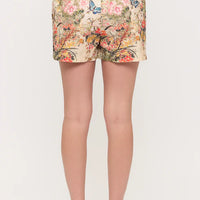 Butterfly Floral Print Shorts