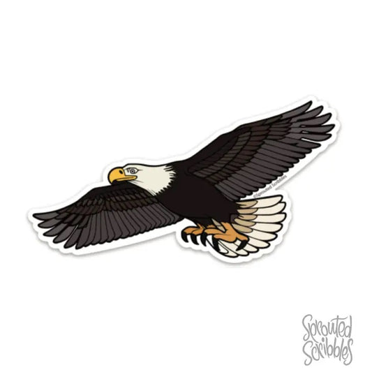 Soaring Eagle Sticker.