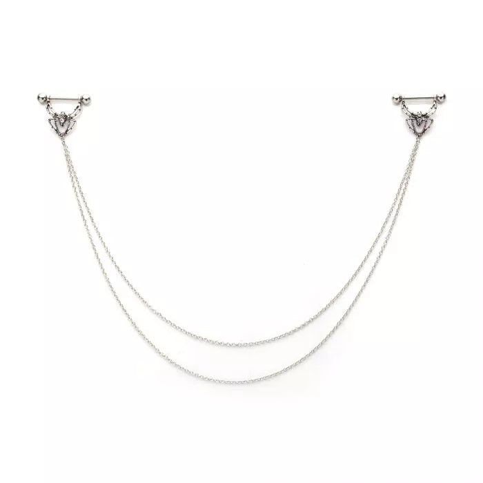 Spider With Double Chain Connection Nipple Bars