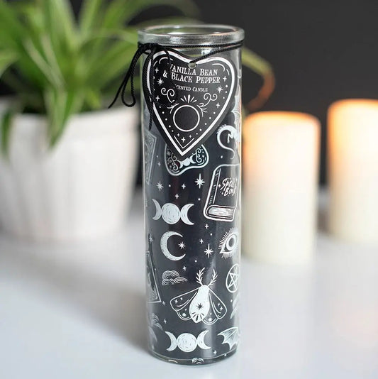 Vanilla Bean & Black Pepper Tube Candle