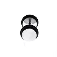 Fake 0g+ Plug With O-Rings 16g Post