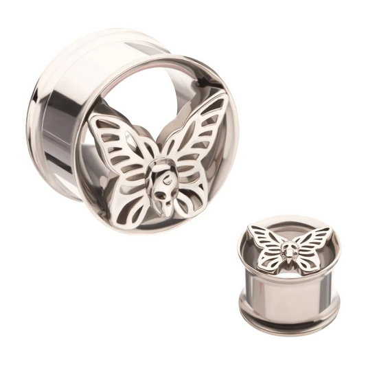 Death Moth Double Flare Tunnel 0g - 7/8