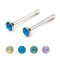 22G BEZ SET 2MM COLOR OPAL BONE