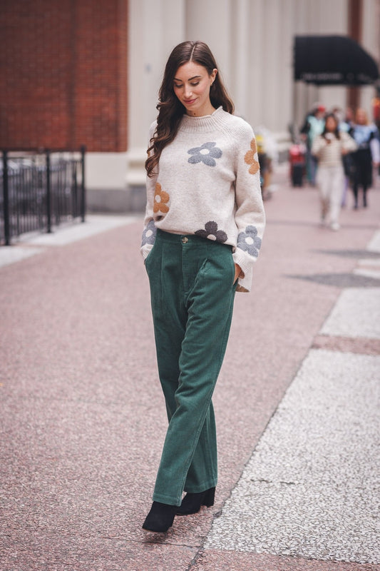 Daisy Open Knit Pullover