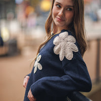 Floral Sweater