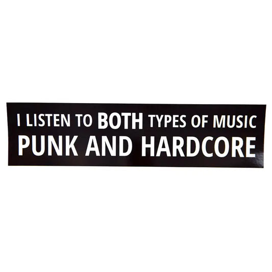 Both Types of Music Bumper Sticker