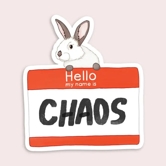 CHAOS BUNNY STICKER