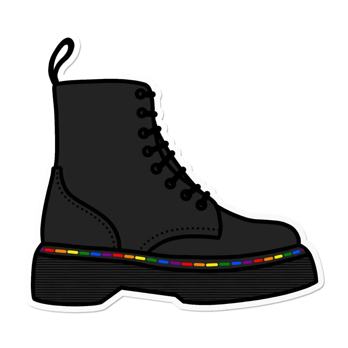 Queer Boot Waterproof LGBTQ+ Sticker