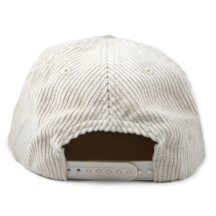 Bone White No Home But Where I Roam Corduroy Hat