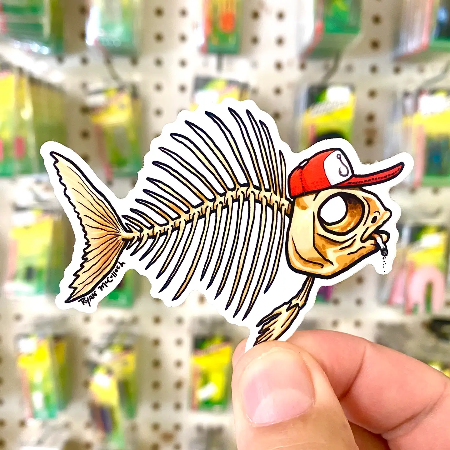 Fishing Till I Die Sticker
