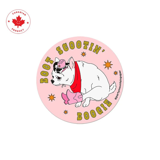Boot Scootin' Boogie Sticker