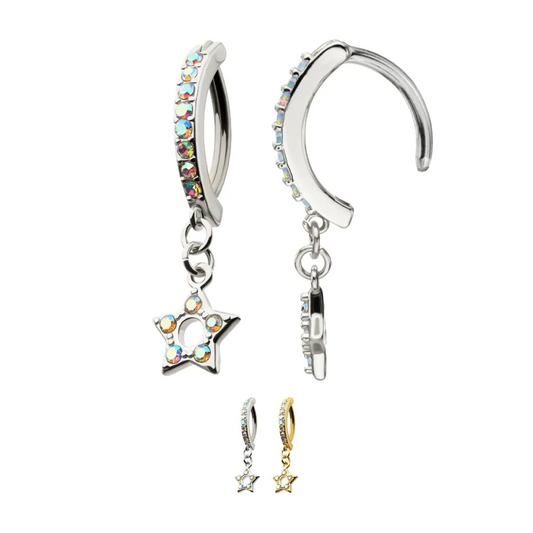 Star Hollow Center Clicker Navel