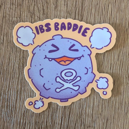 Ibs baddie - Cute Vinyl Sticker