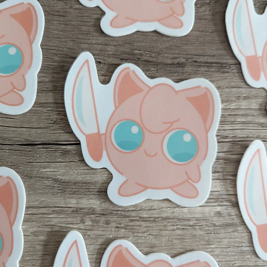 Better Choose Jigglypuff - Cute Vinyl Sticker