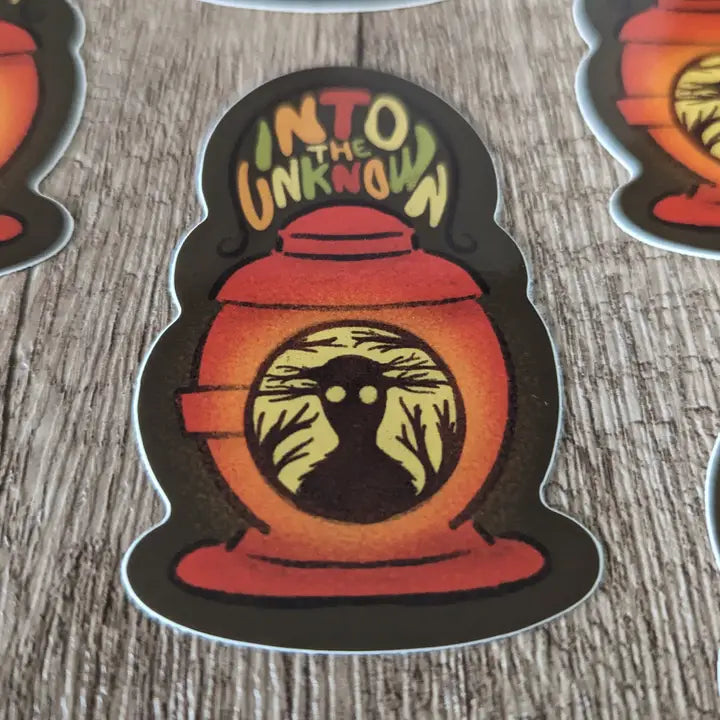 Into The Unknown - Over The Garden Wall Vinyl Sticker