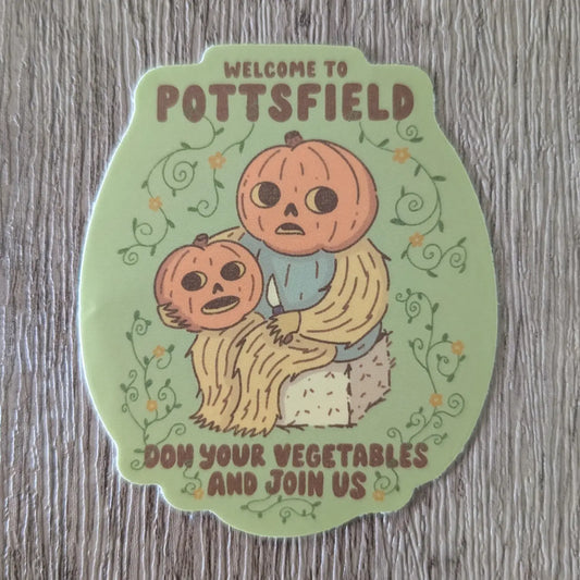 Don Your Vegetables - Vinyl Sticker