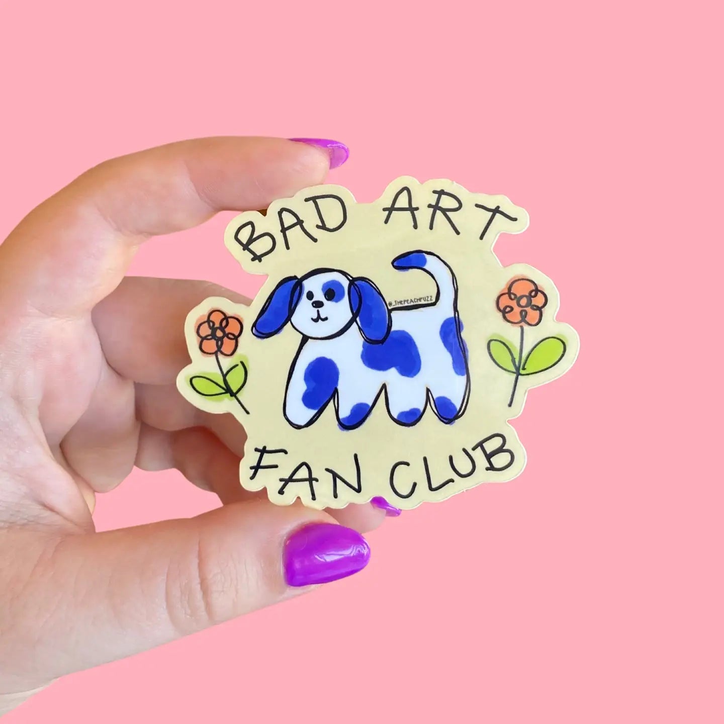 Bad Art Fan Club Sticker